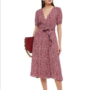 BA&SH Crepe Midi Dress